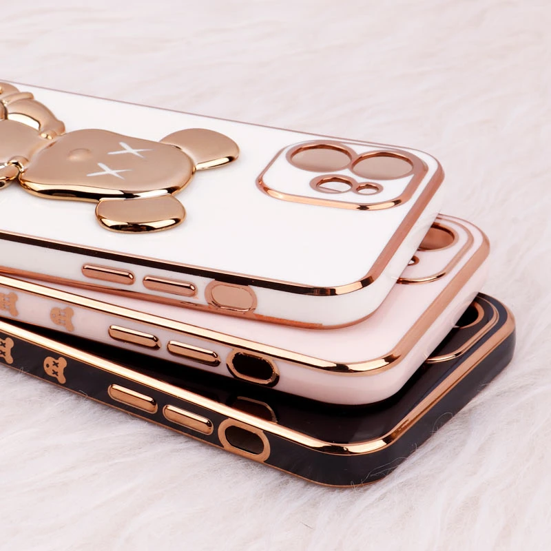 قاب عروسکی براق Ted محافظ لنزدار iPhone 12