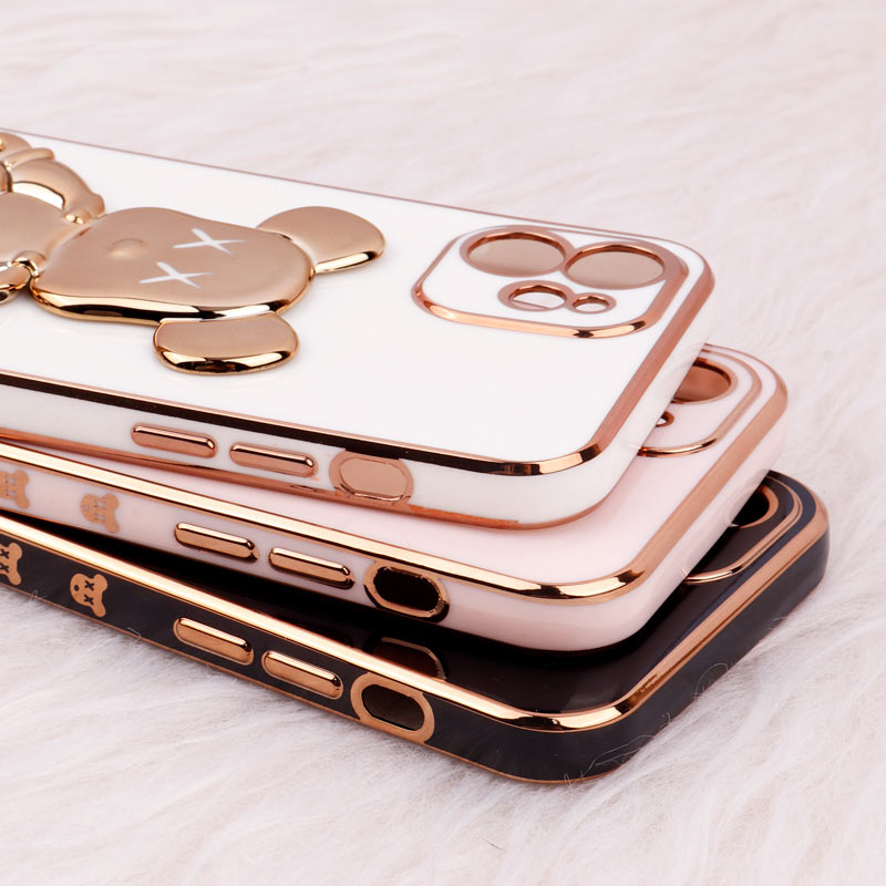قاب عروسکی براق Ted محافظ لنزدار iPhone 12
