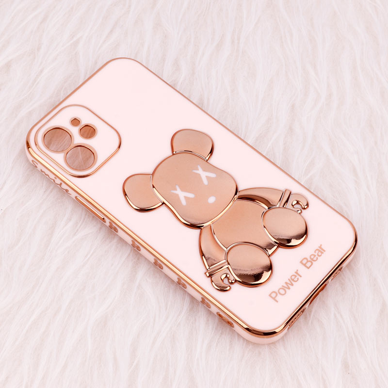 قاب عروسکی براق Ted محافظ لنزدار iPhone 12