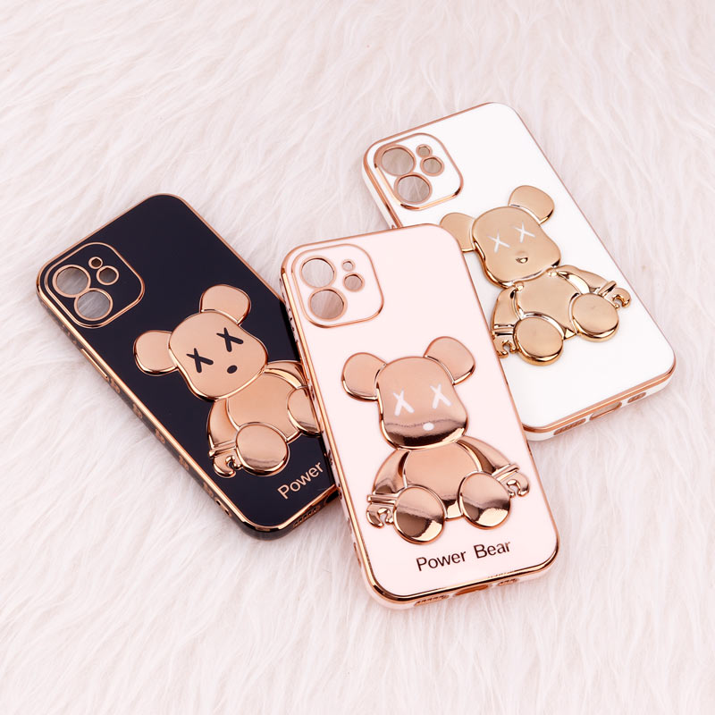 قاب عروسکی براق Ted محافظ لنزدار iPhone 12