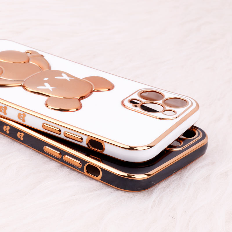 قاب عروسکی براق Ted محافظ لنزدار iPhone 12 Pro