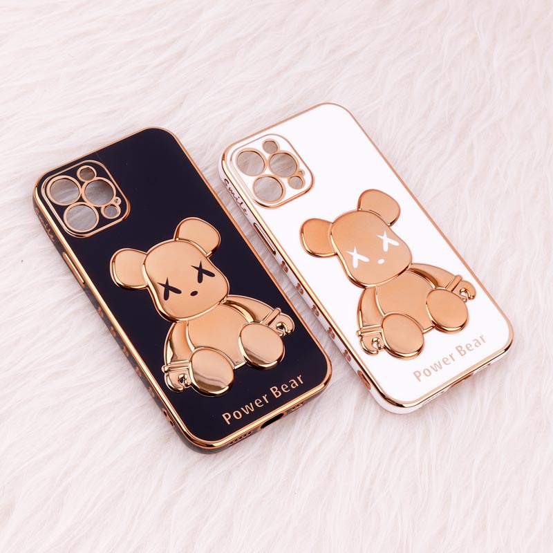 قاب عروسکی براق Ted محافظ لنزدار iPhone 12 Pro