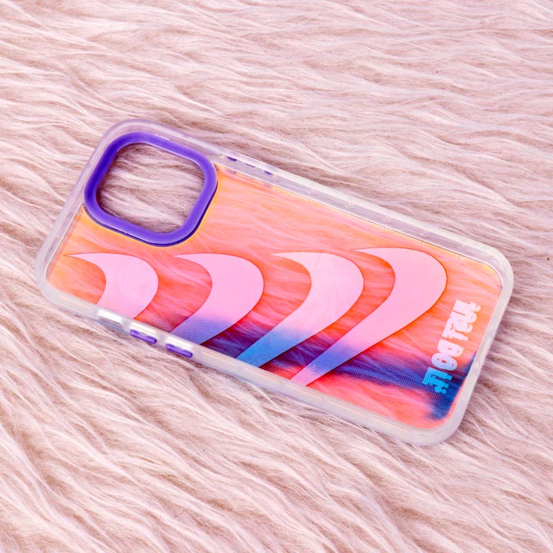 قاب ضد ضربه هولوگرامی دور لنز رنگی iPhone 12 Pro Max
