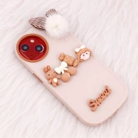 قاب عروسکی Sweet گوش پشمالو iPhone 13