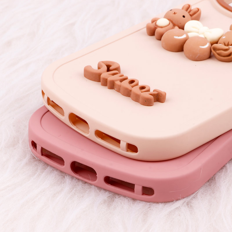 قاب عروسکی Sweet گوش پشمالو iPhone 13 Pro