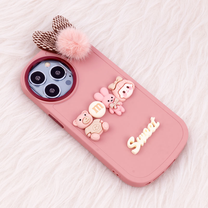 قاب عروسکی Sweet گوش پشمالو iPhone 13 Pro