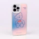 قاب ضد ضربه هولوگرامی دور لنز رنگی iPhone 13 Pro Max