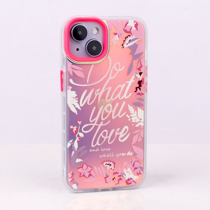 قاب ضد ضربه هولوگرامی دور لنز رنگی iPhone 14