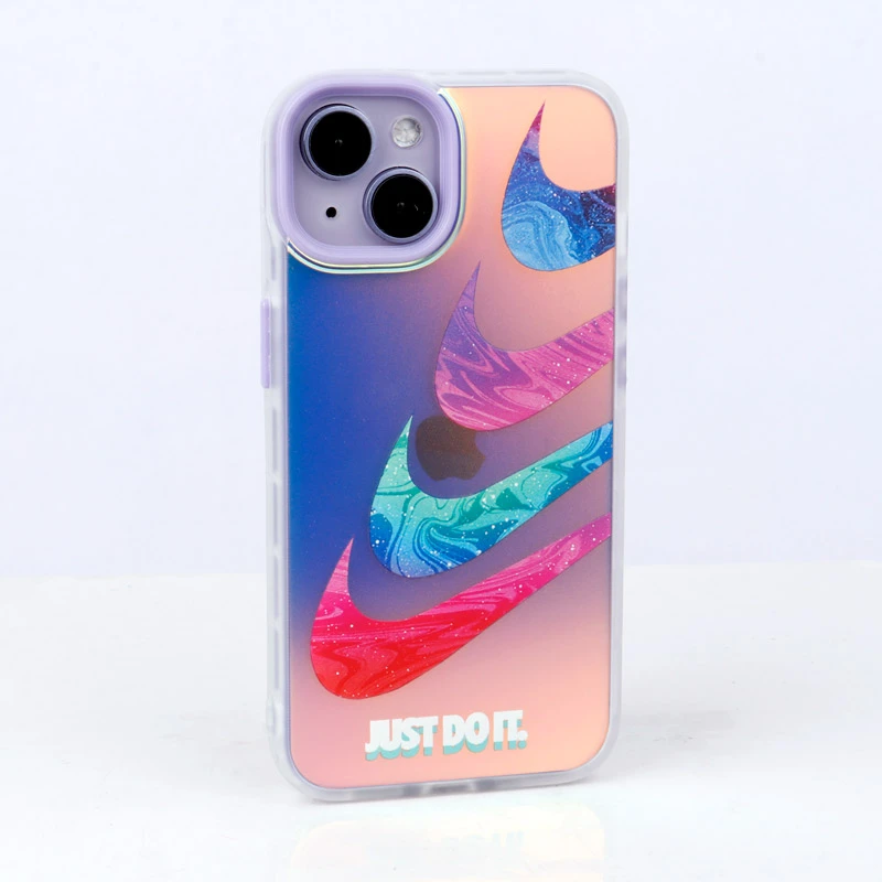 قاب ضد ضربه هولوگرامی دور لنز رنگی iPhone 14
