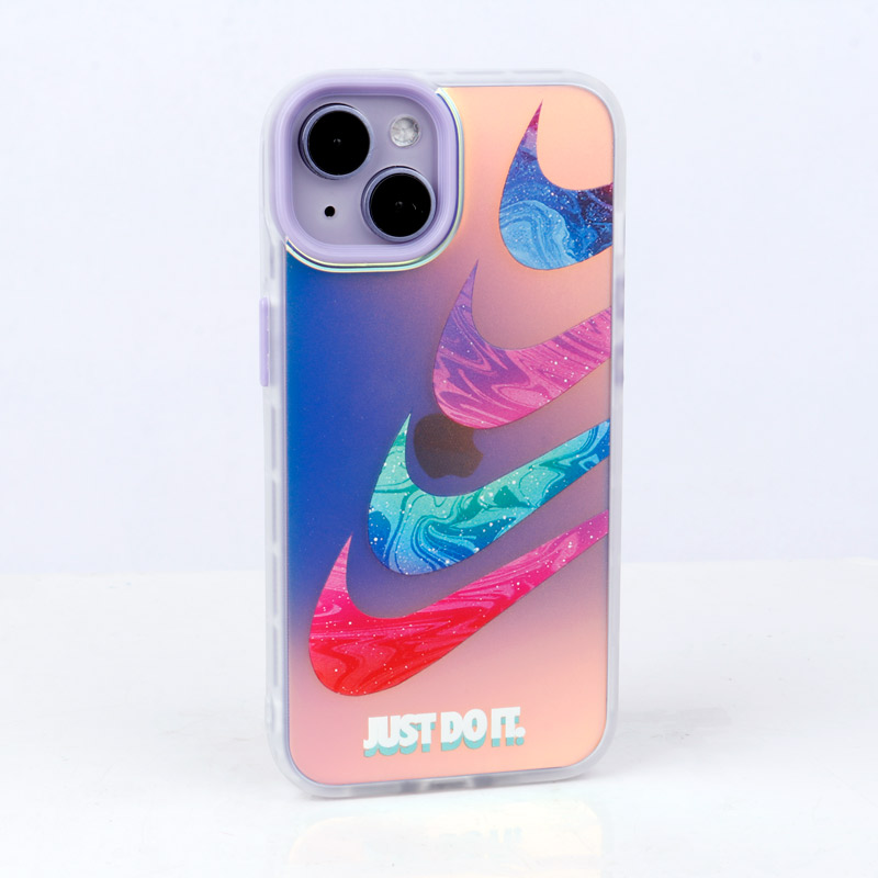 قاب ضد ضربه هولوگرامی دور لنز رنگی iPhone 14