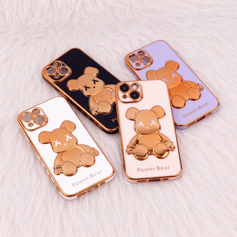 قاب عروسکی براق Ted محافظ لنزدار iPhone 14