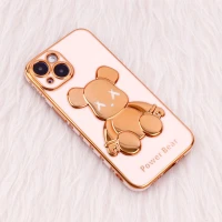 قاب عروسکی براق Ted محافظ لنزدار iPhone 14