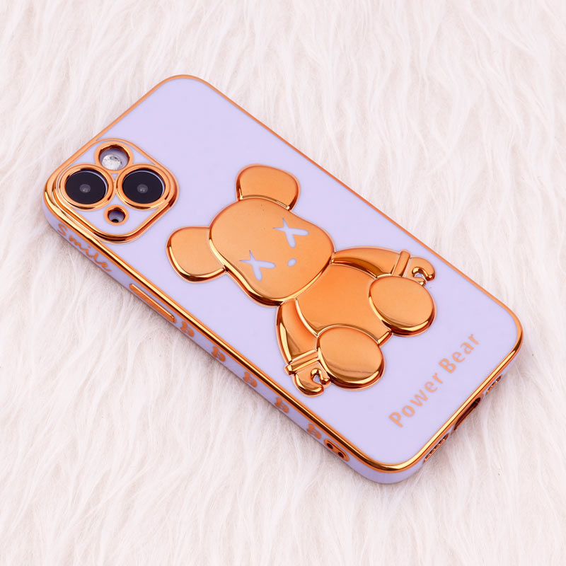 قاب عروسکی براق Ted محافظ لنزدار iPhone 14