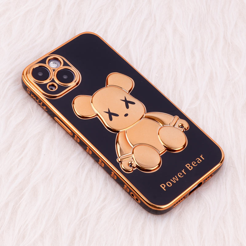 قاب عروسکی براق Ted محافظ لنزدار iPhone 14