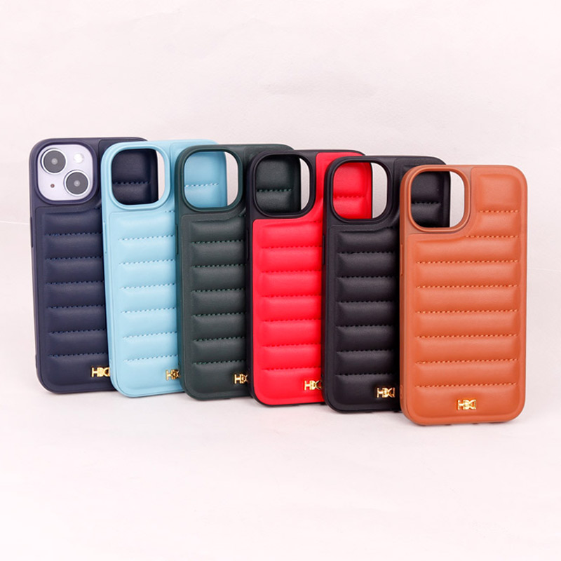 قاب PC پافر HBD چرمی iPhone 14