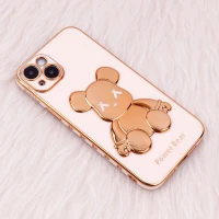 قاب عروسکی براق Ted محافظ لنزدار iPhone 14 Plus