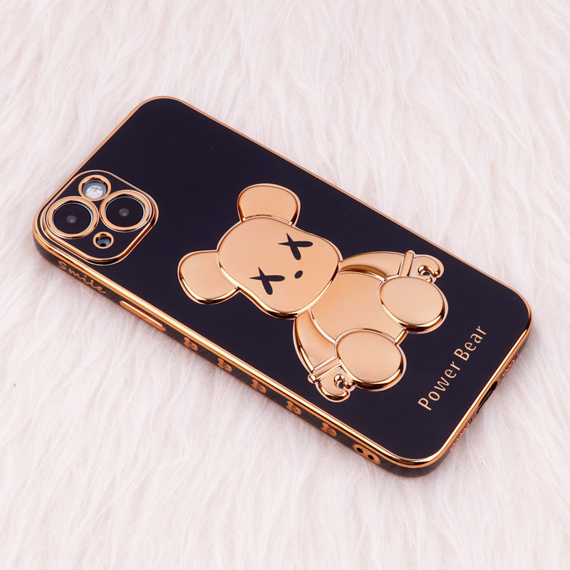 قاب عروسکی براق Ted محافظ لنزدار iPhone 14 Plus
