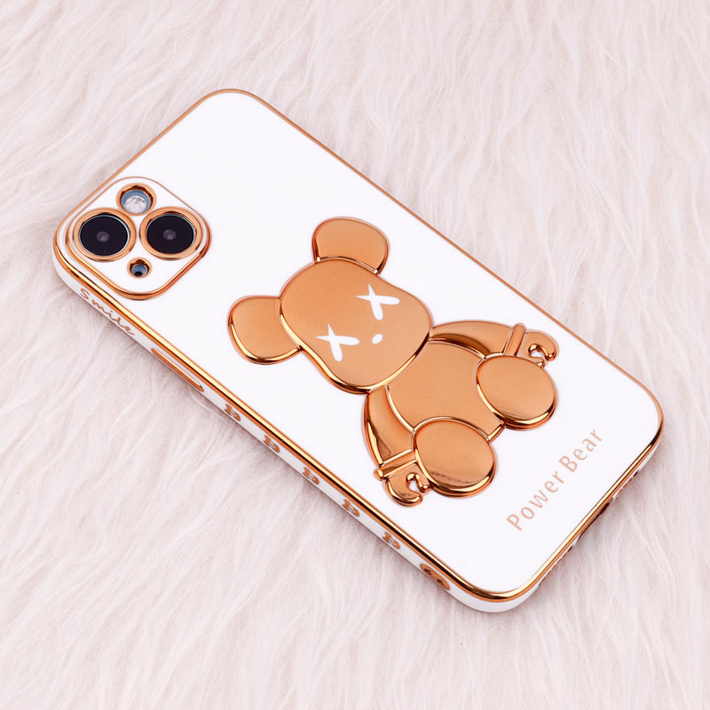 قاب عروسکی براق Ted محافظ لنزدار iPhone 14 Plus