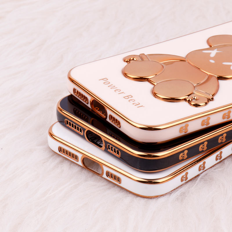 قاب عروسکی براق Ted محافظ لنزدار iPhone 14 Plus