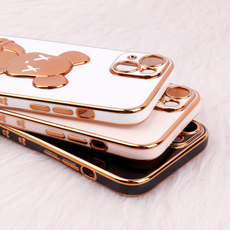 قاب عروسکی براق Ted محافظ لنزدار iPhone 14 Plus