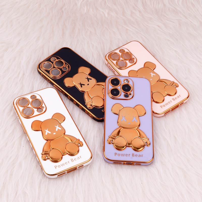 قاب عروسکی براق Ted محافظ لنزدار iPhone 14 Pro