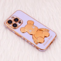 قاب عروسکی براق Ted محافظ لنزدار iPhone 14 Pro
