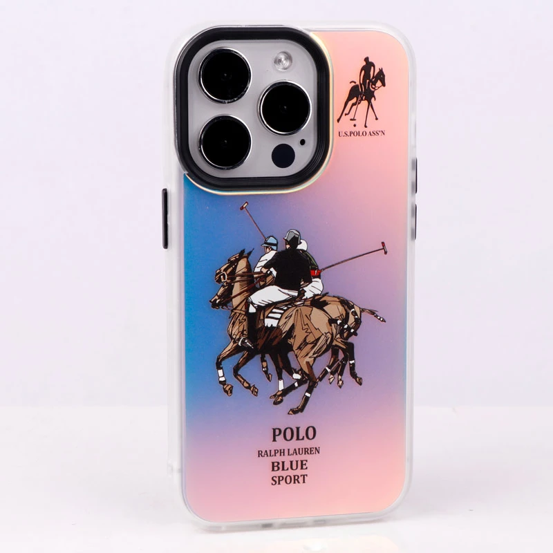 قاب ضد ضربه هولوگرامی دور لنز رنگی iPhone 14 Pro