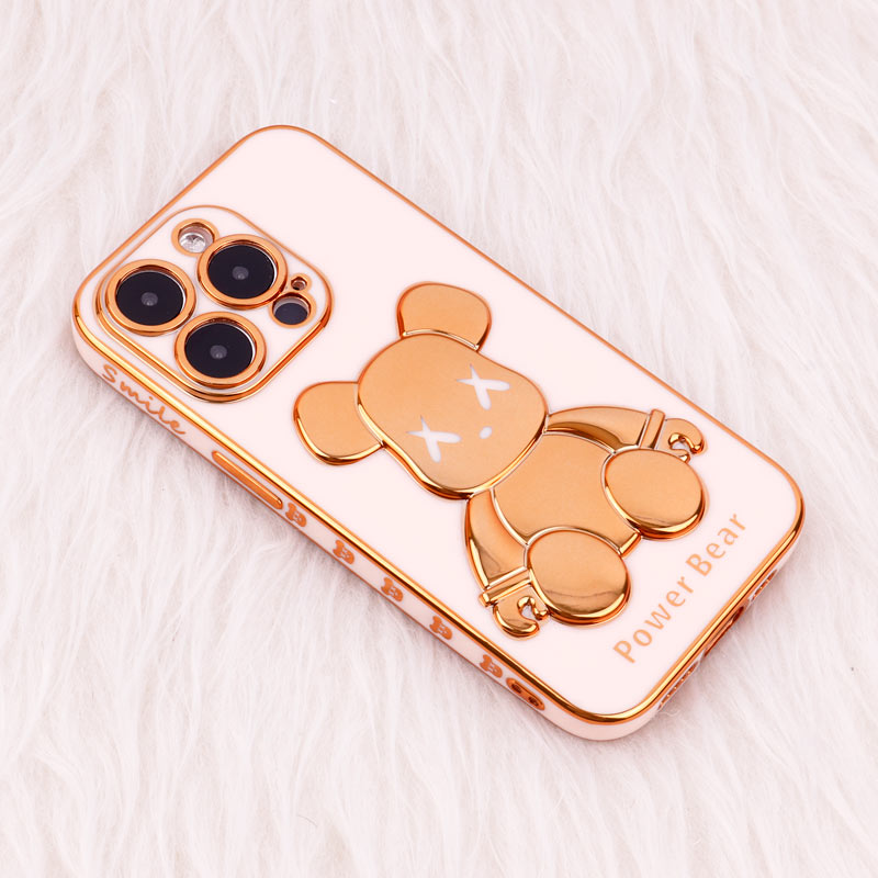 قاب عروسکی براق Ted محافظ لنزدار iPhone 14 Pro