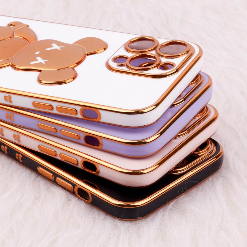 قاب عروسکی براق Ted محافظ لنزدار iPhone 14 Pro Max