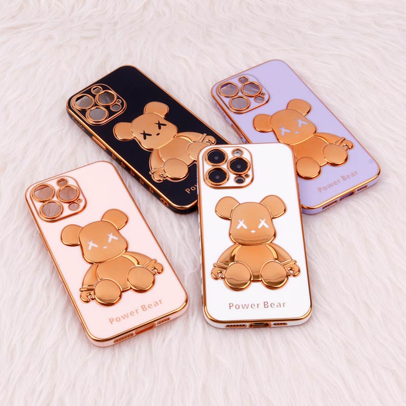 قاب عروسکی براق Ted محافظ لنزدار iPhone 14 Pro Max
