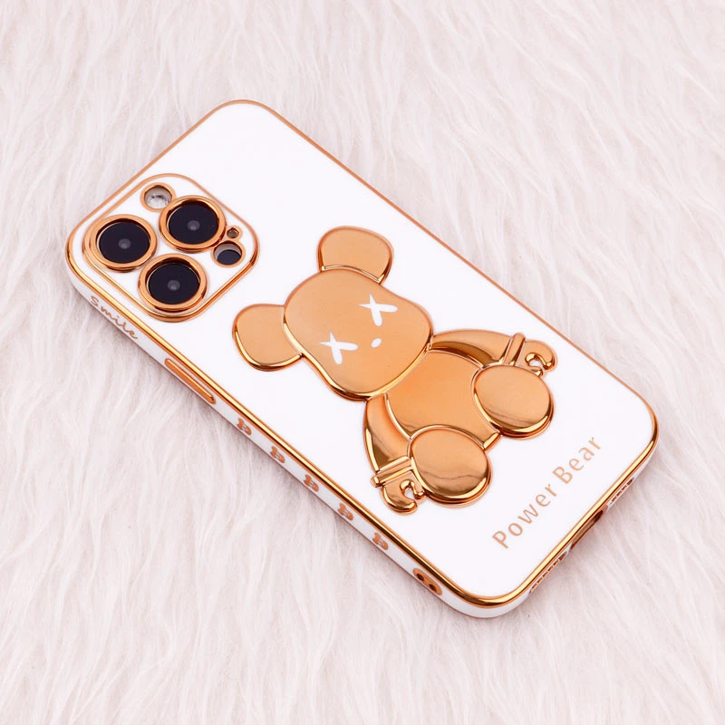 قاب عروسکی براق Ted محافظ لنزدار iPhone 14 Pro Max