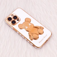 قاب عروسکی براق Ted محافظ لنزدار iPhone 14 Pro Max