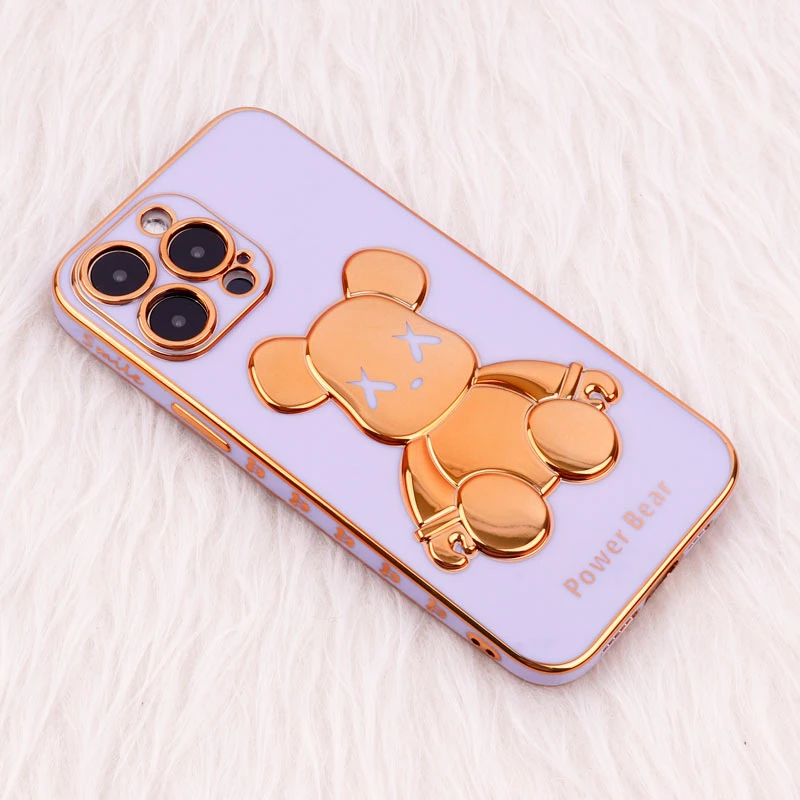 قاب عروسکی براق Ted محافظ لنزدار iPhone 14 Pro Max