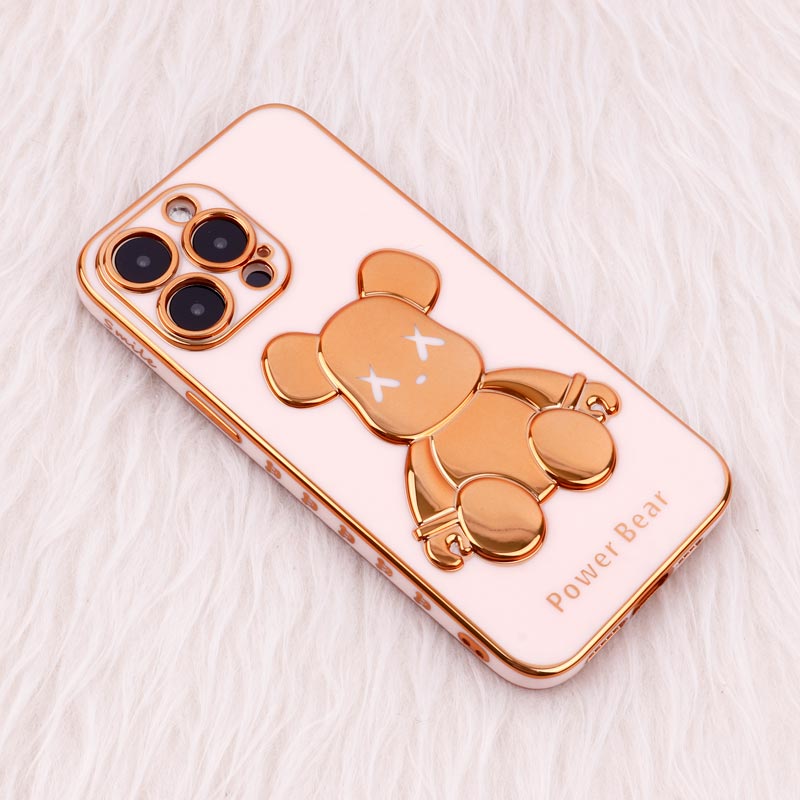 قاب عروسکی براق Ted محافظ لنزدار iPhone 14 Pro Max