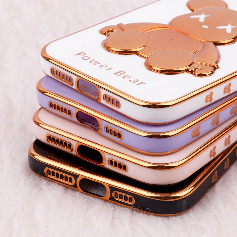 قاب عروسکی براق Ted محافظ لنزدار iPhone 14 Pro Max