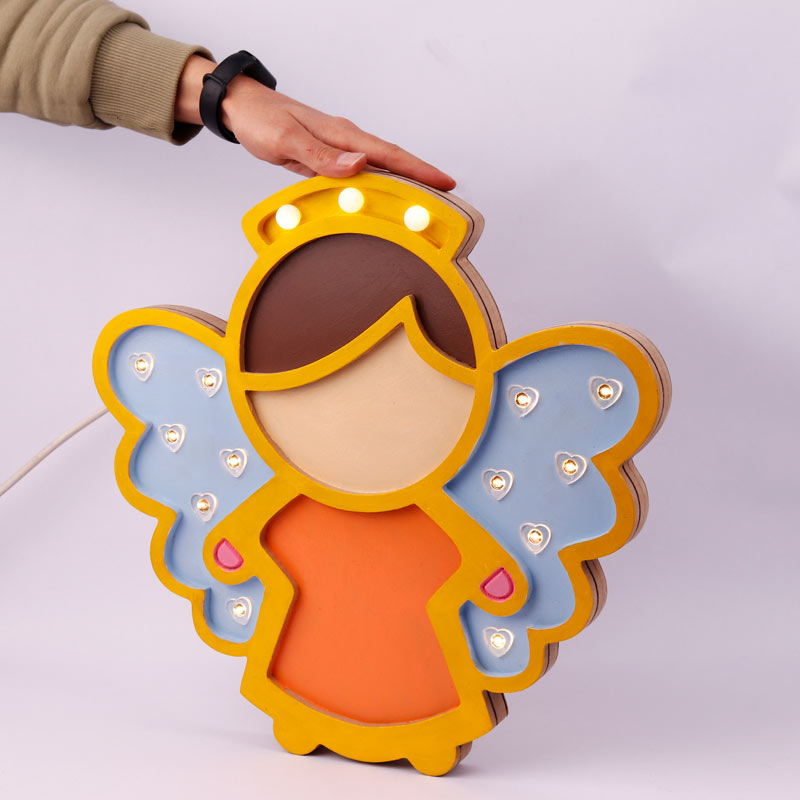 چراغ خواب USB طرح فرشته