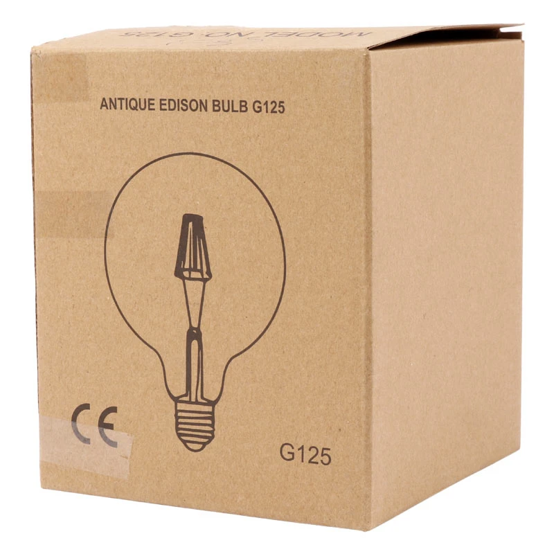 لامپ فیلامنتی حبابی 4 وات Antique G125 پایه E27
