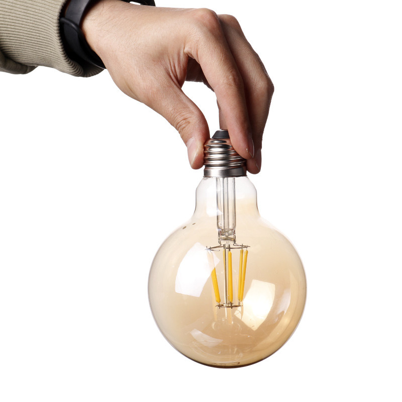 لامپ فیلامنتی حبابی 4 وات Antique G95 پایه E27