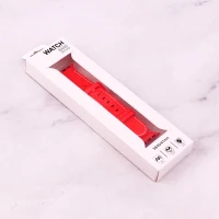 بند اپل واچ طرح سیلیکونی دور دوخت 41/40/38mm