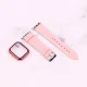 بند اپل واچ طرح چرم + محافظ صفحه 41mm