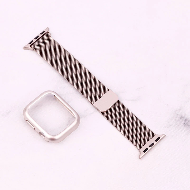 بند اپل واچ فلزی + محافظ صفحه 41mm