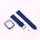 بند اپل واچ طرح چرم + محافظ صفحه 41mm