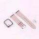 بند اپل واچ طرح چرم + محافظ صفحه 41mm