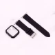 بند اپل واچ طرح چرم + محافظ صفحه 44mm