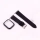 بند اپل واچ طرح چرم + محافظ صفحه 45mm