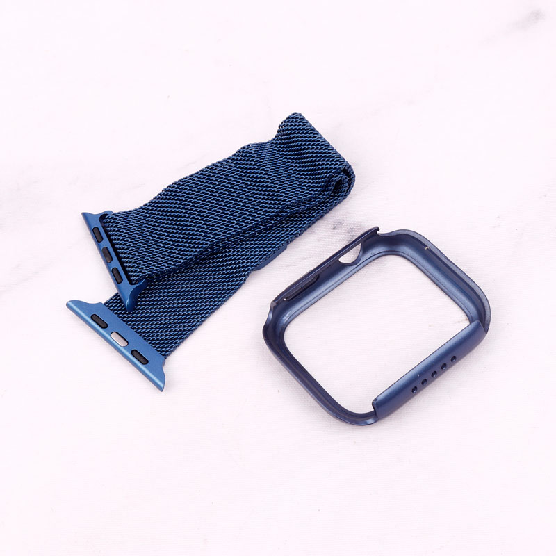 بند اپل واچ فلزی + محافظ صفحه 45mm