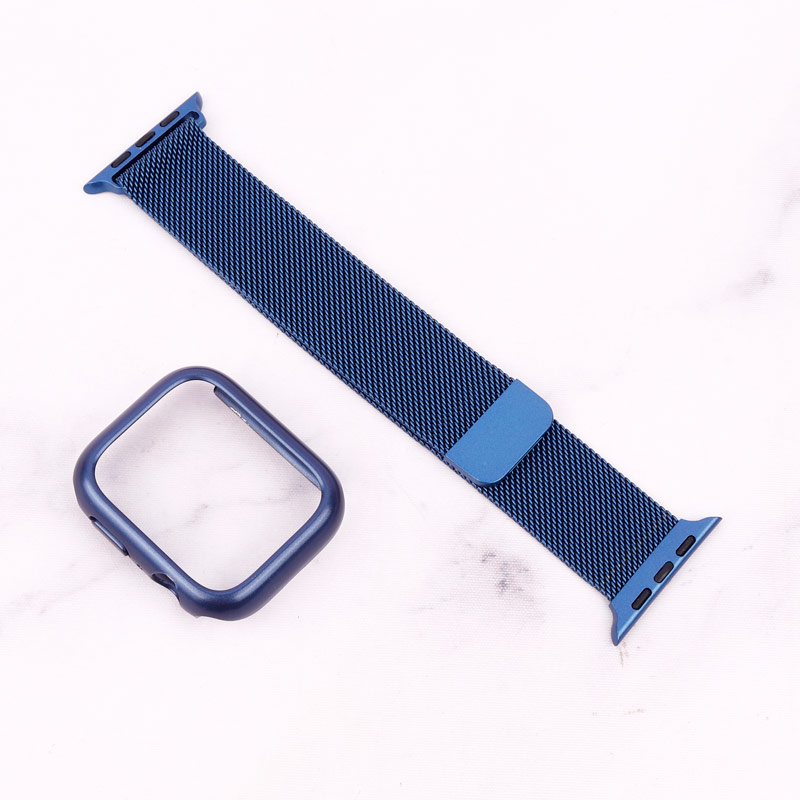 بند اپل واچ فلزی + محافظ صفحه 45mm