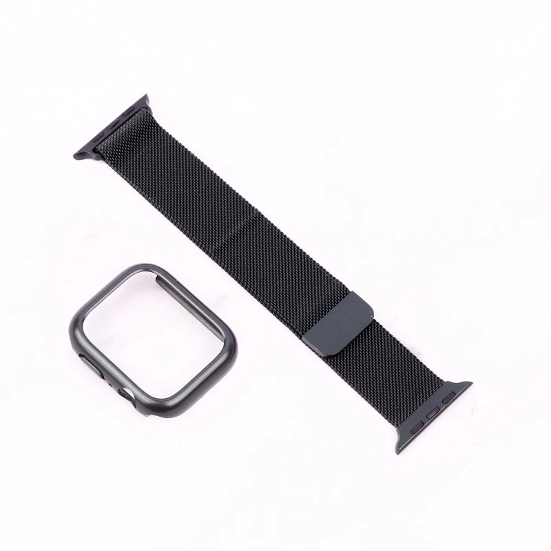بند اپل واچ فلزی + محافظ صفحه 45mm