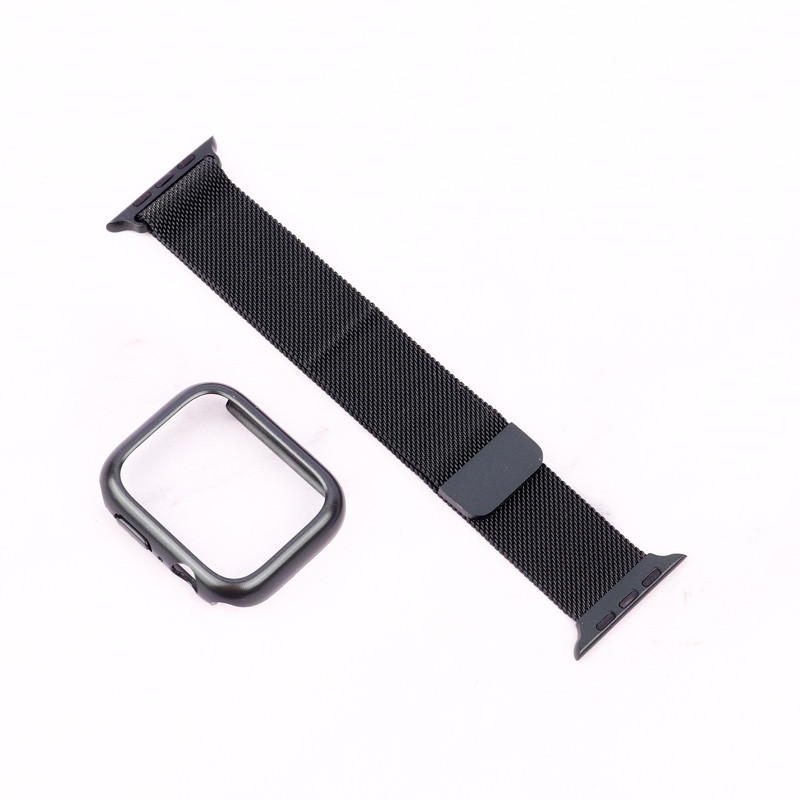 بند اپل واچ فلزی + محافظ صفحه 45mm
