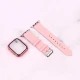 بند اپل واچ طرح چرم + محافظ صفحه 45mm